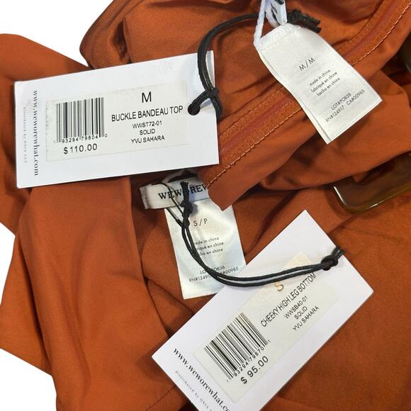 WeWoreWhat Women's 2 Piece Swimsuit Set Size S/M - Picture 6 of 6